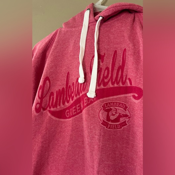 Pink Lambeau Field Green Bay Hoodie - Size XL - Picture 2 of 5